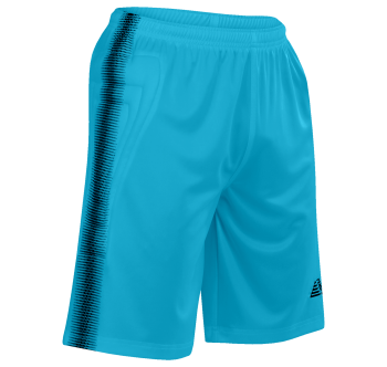 Club Goalkeeper Shorts - Fluo Sky/Black